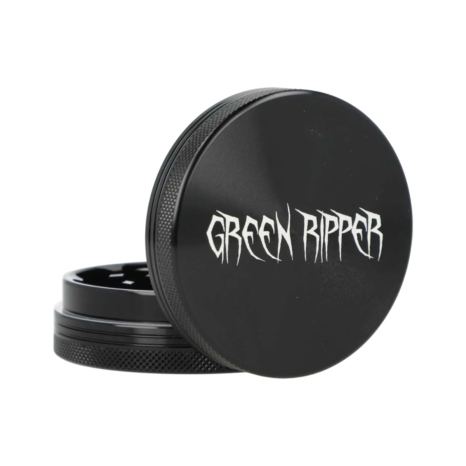 Green Ripper Grinder 2-częściowy Aluminiowy śr. 62 mm Czarny