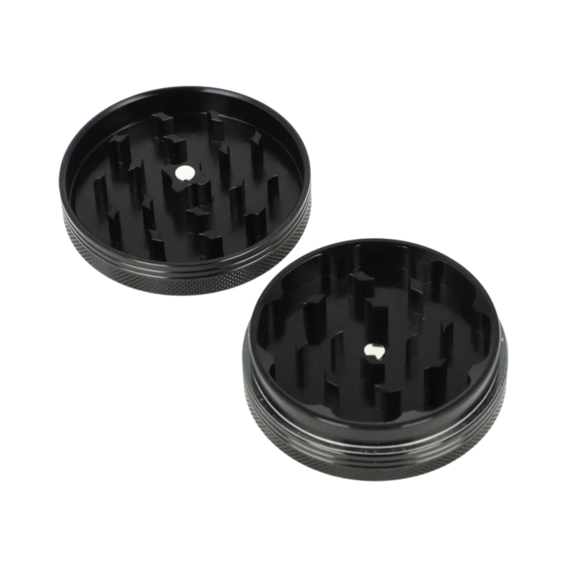 Green Ripper Grinder 2-częściowy Aluminiowy śr. 62 mm Czarny