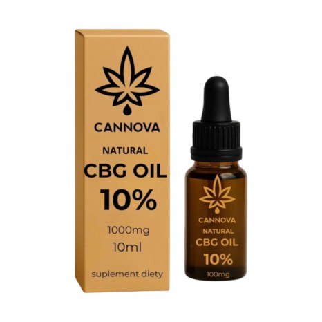 Olej KLI CBG CANNOVA NATURAL OIL 10% 10 ml