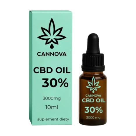 Olej KLI CBD CANNOVA NATURAL OIL 30% 10 ml