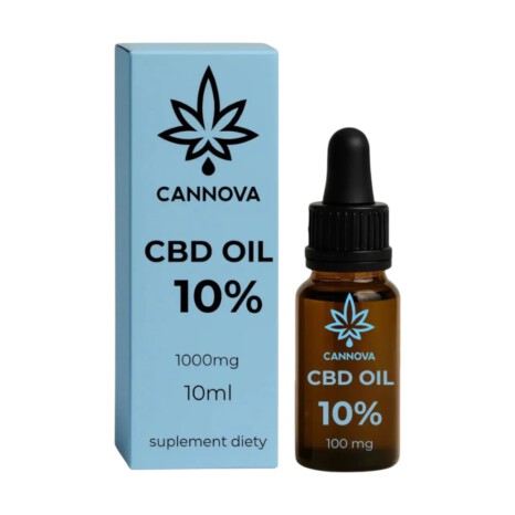 Olej KLI CBD CANNOVA NATURAL OIL 10% 10 ml
