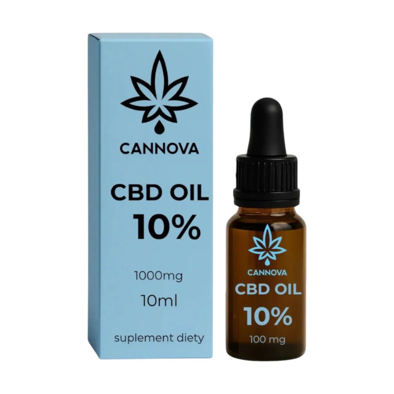 Olej KLI CBD CANNOVA NATURAL OIL 10% 10 ml