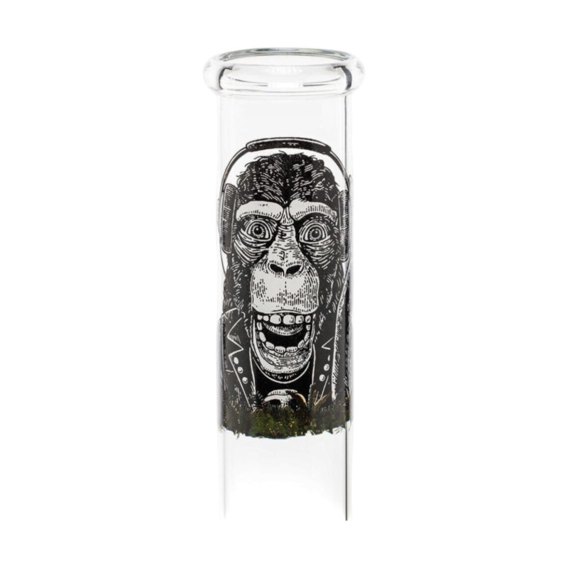 Bongo lodowe Szklane Monkey 30cm Fajka wodna + akcesoria gratis Bongo lodowe Szklane Monkey 30cm Fajka wodna + akcesoria gratis