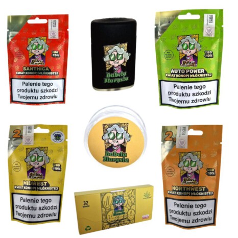 Zestaw 4x2g susz cbd