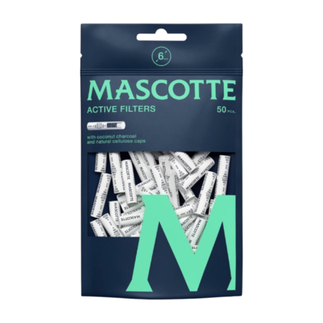 Filtry aktywne Mascotte 6mm 50szt