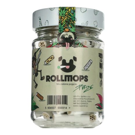 Filterki węglowe Purize x Rollmops XTRA Slim 100 szt. śr. 6 mm