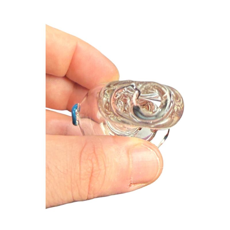 Lufka szklana artystyczna "Big Octo 3D" 9,5 cm