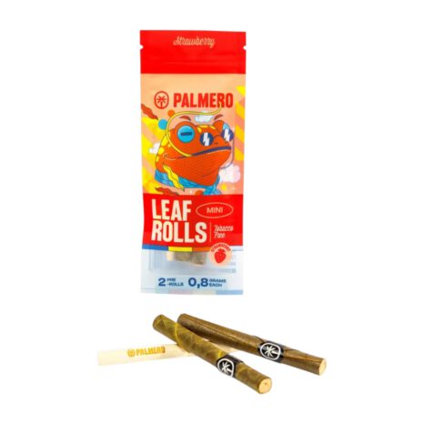 Owijki z liścia palmowego Palmero (2×0.8g) – Strawberry