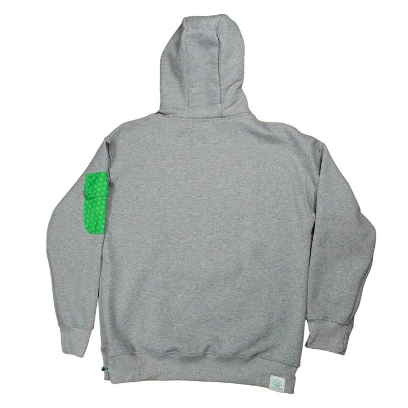 Bluza szara tył